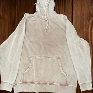 RVCA Men's Beige Hoodie Sweater